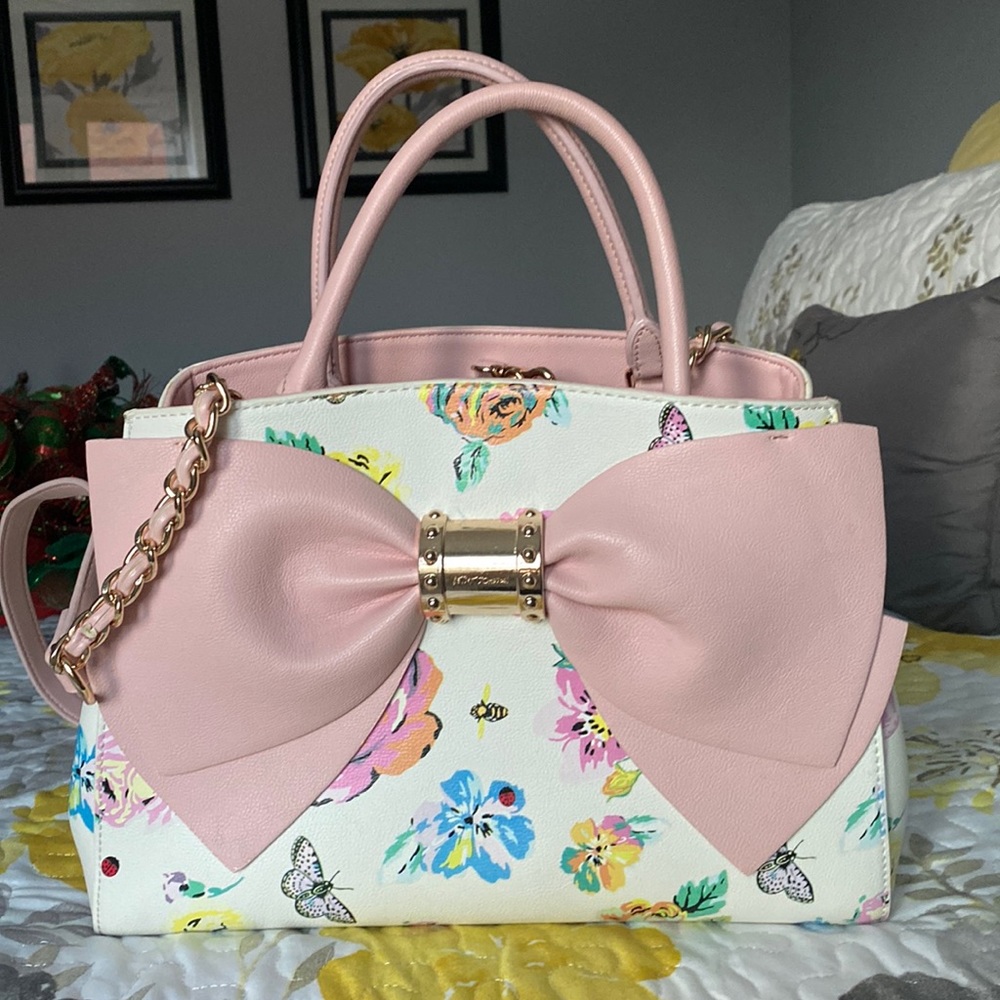 Betsy Johnson bag! Used once! Like new!